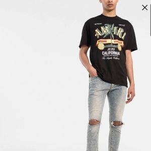AMIRI logo-print T-shirt Califronia